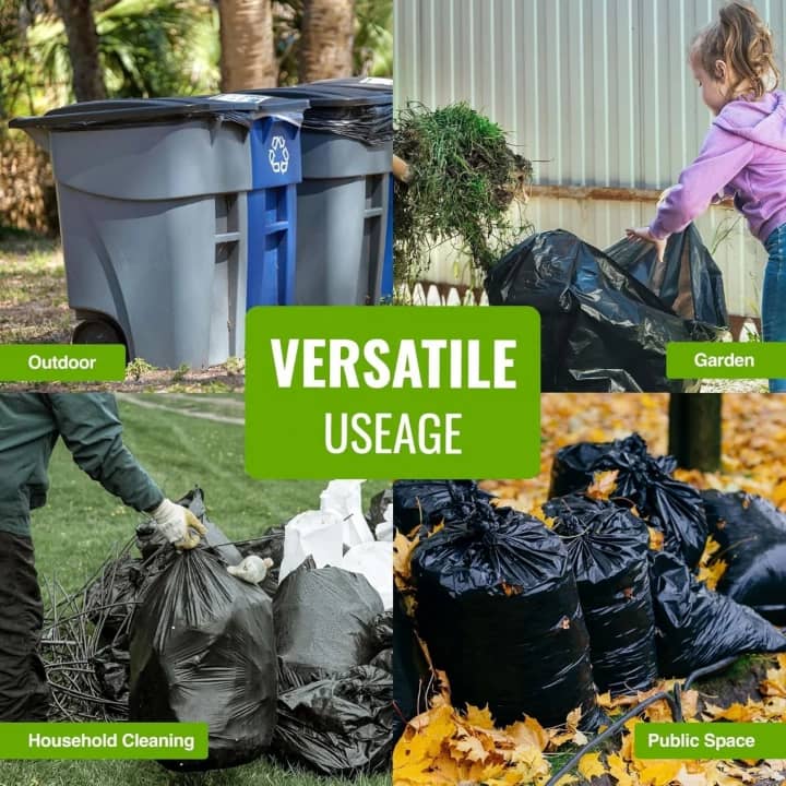 Sacs Poubelle Pratiques & Hygiéniques – 35L / 50 pcs ✨